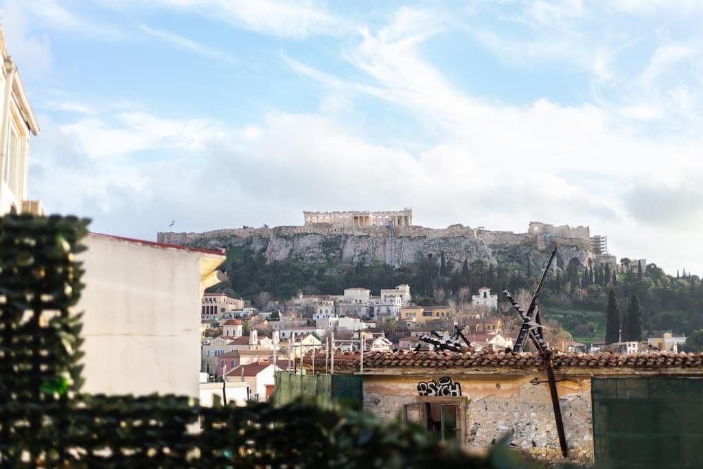 Apartmán The Parthenon View In The Historical Center! Atény Exteriér fotografie